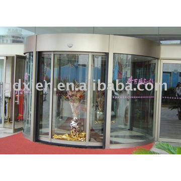 induction revolving door